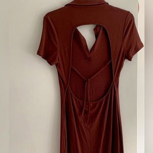 Brown Dress - Size Medium